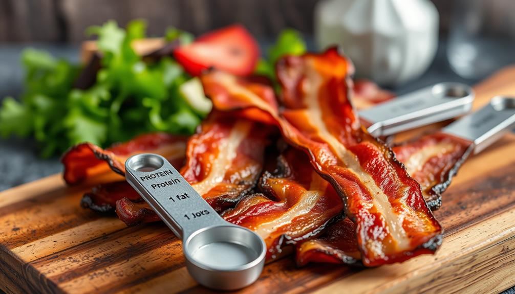 bacon s nutritional composition analysis