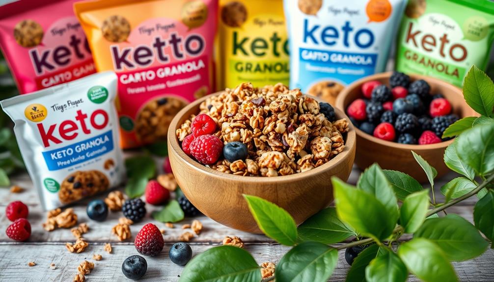 best keto granola choices