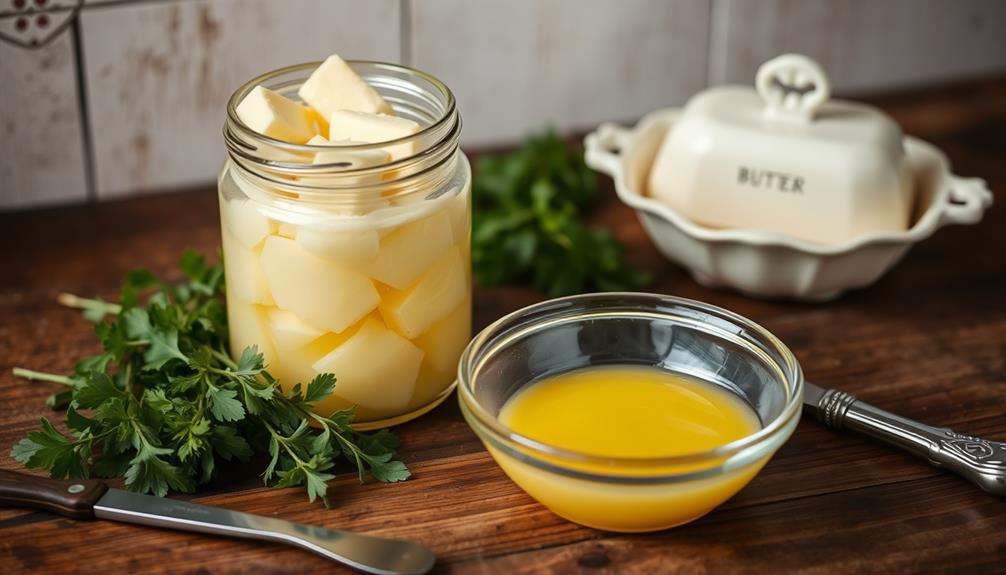 clarified butter versus ghee