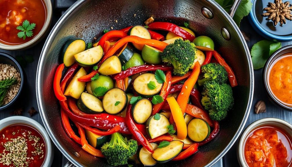 customize your stir fry ingredients