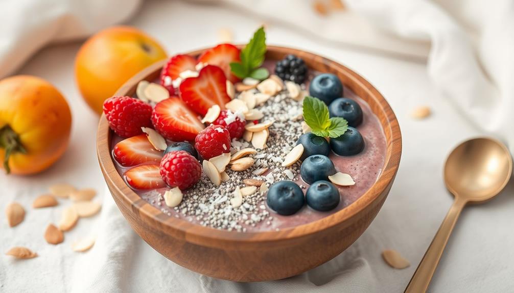 delicious keto chia bowl