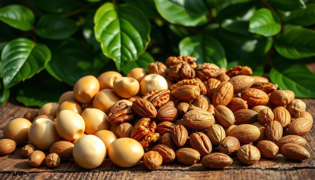 diverse nut varieties explored