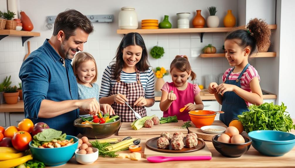 engaging children in cooking