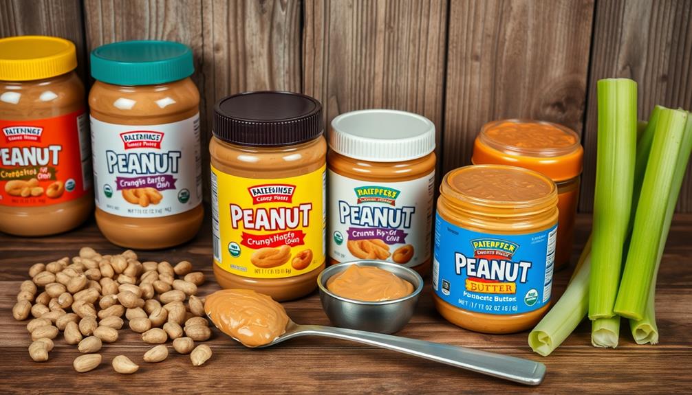 exploring peanut butter varieties