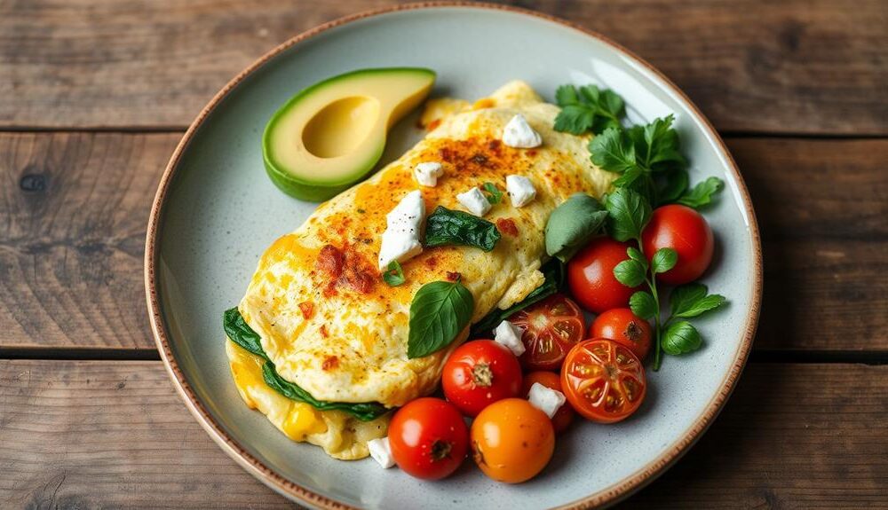 flavorful low carb veggie breakfast