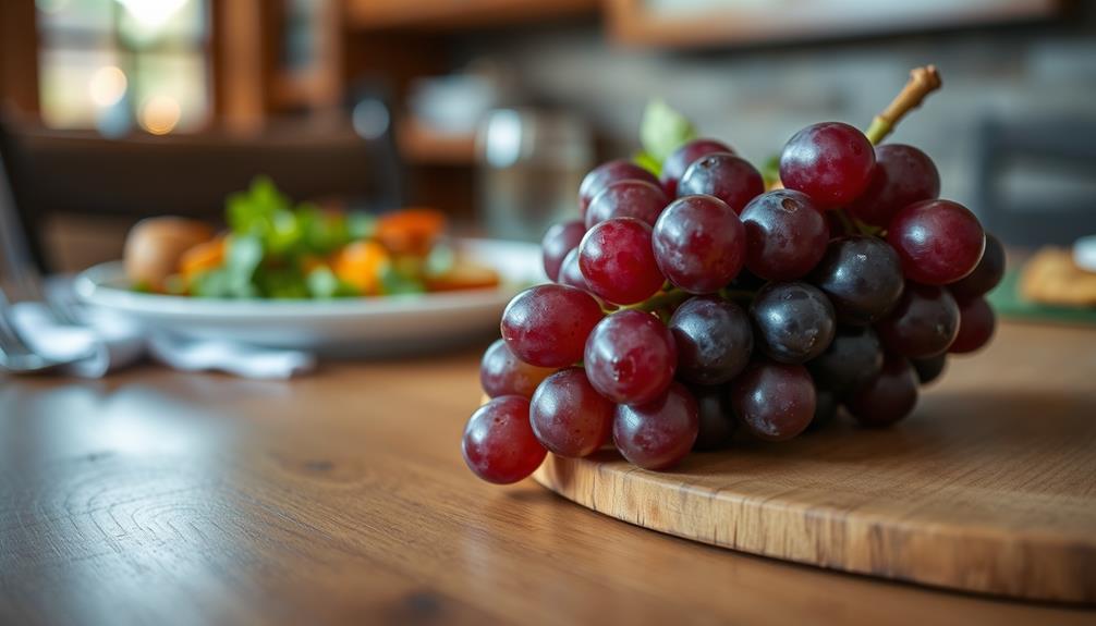 grapes disrupt ketosis process