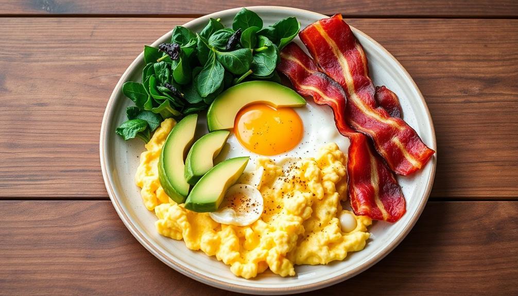 healthy low carb morning meals