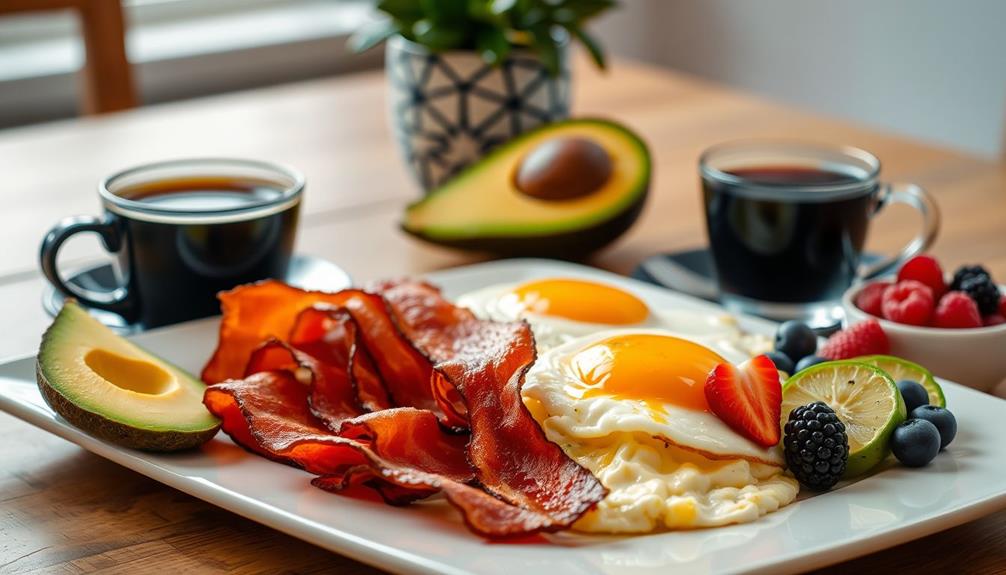 ideal keto breakfast choices