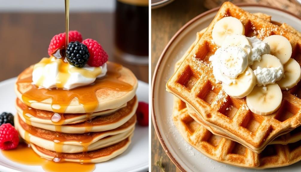 irresistible pancake and waffle recipes