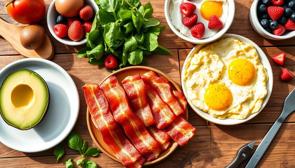 keto breakfast essential components