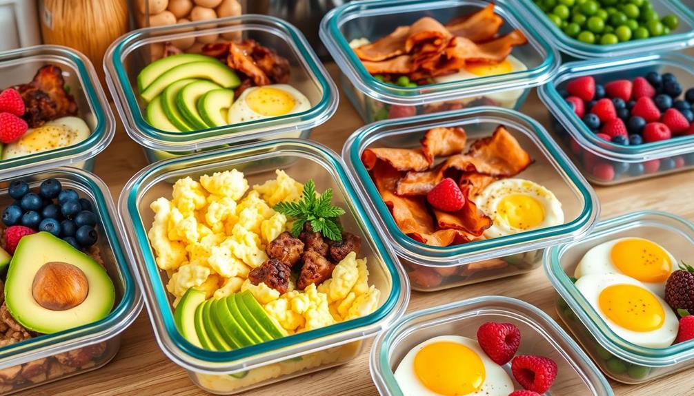 keto breakfast meal prep