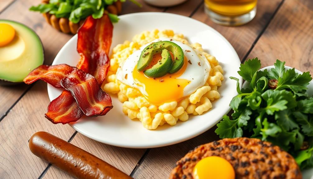 keto friendly fast food breakfasts