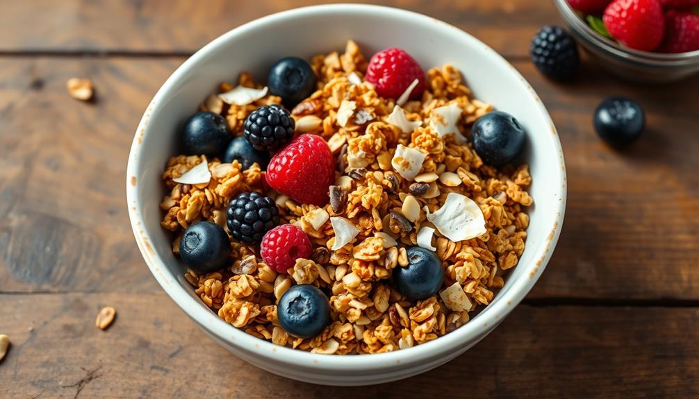 keto friendly granola ingredients