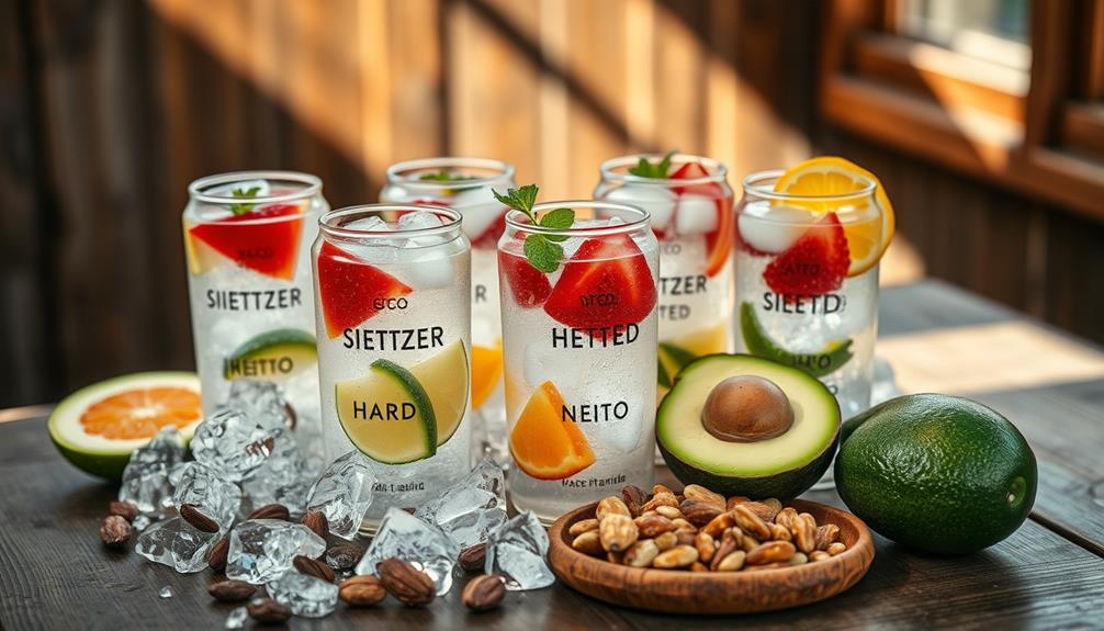 keto friendly hard seltzer options