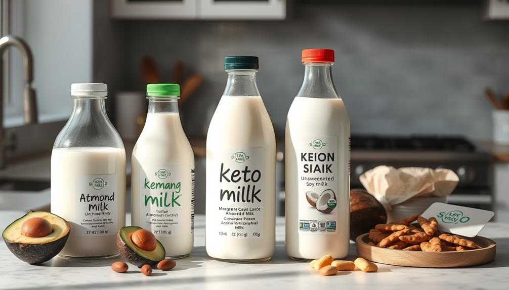 keto friendly milk alternatives