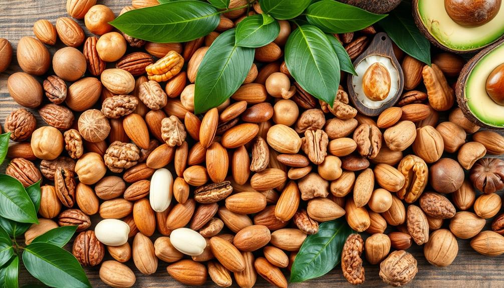 keto friendly nut selection