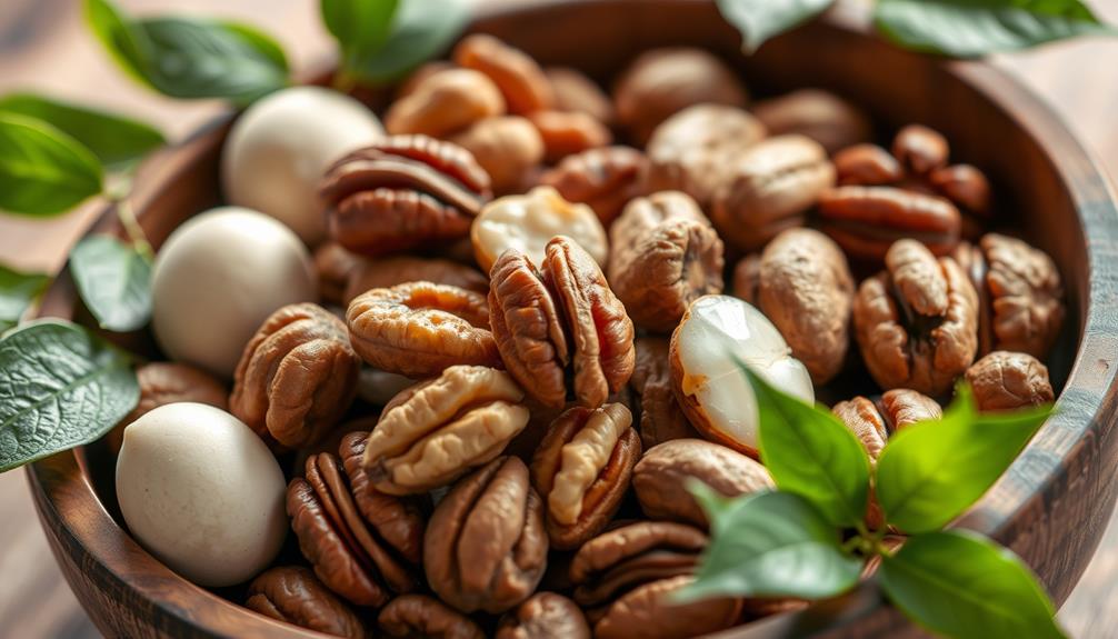 keto friendly nut selections