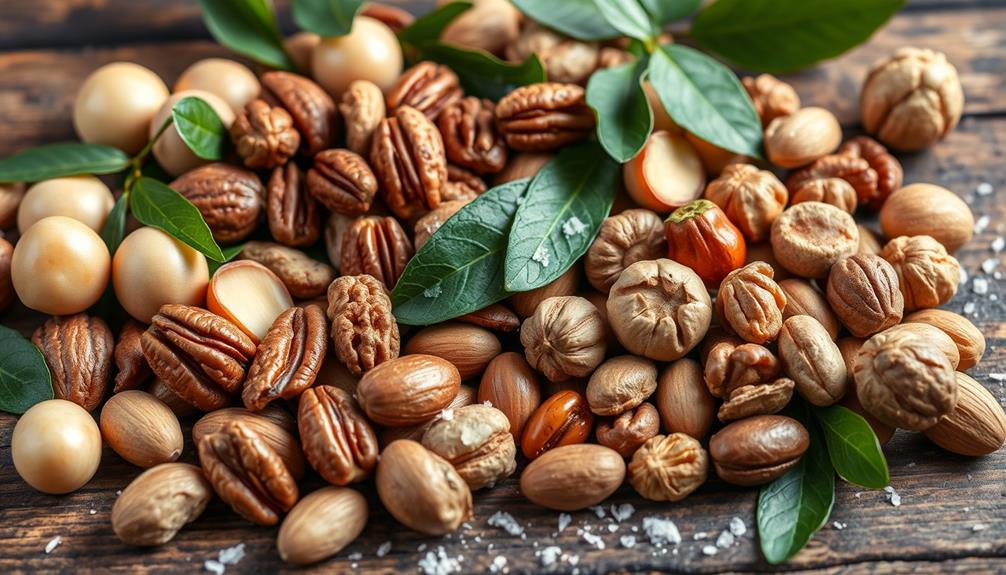 keto friendly nut selections