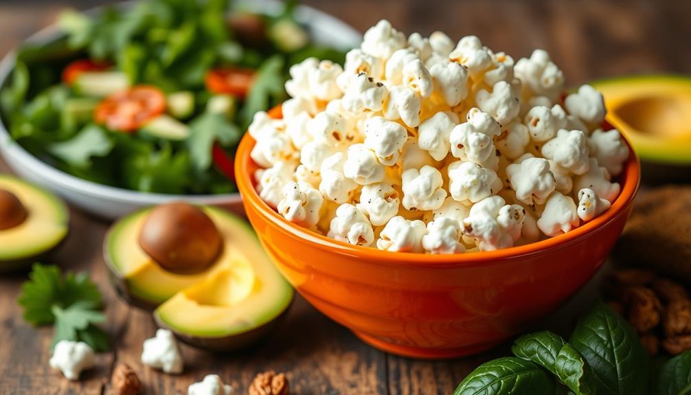 keto friendly popcorn options