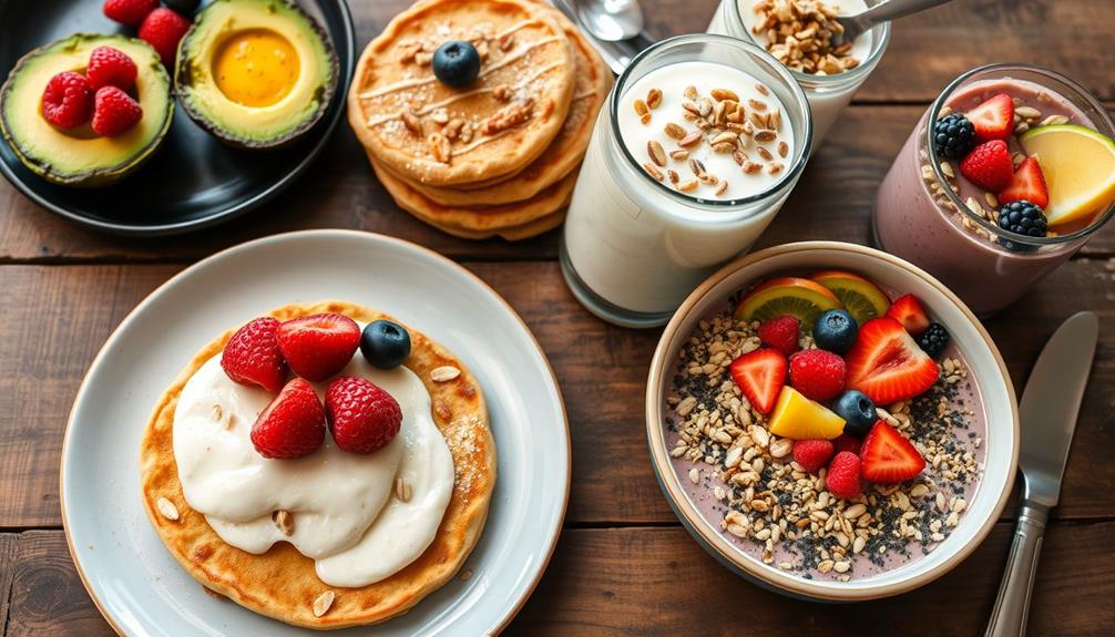 lactose free keto breakfast options