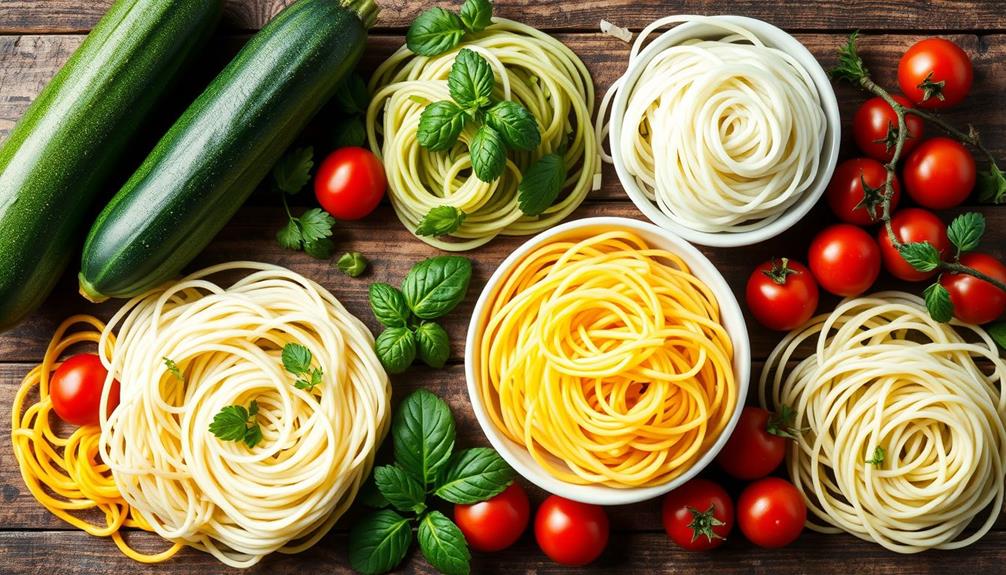 low carb noodle varieties