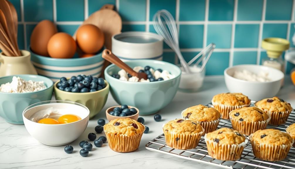 muffin preparation step by step