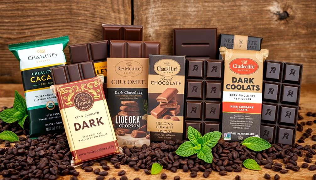 notable dark chocolate brands