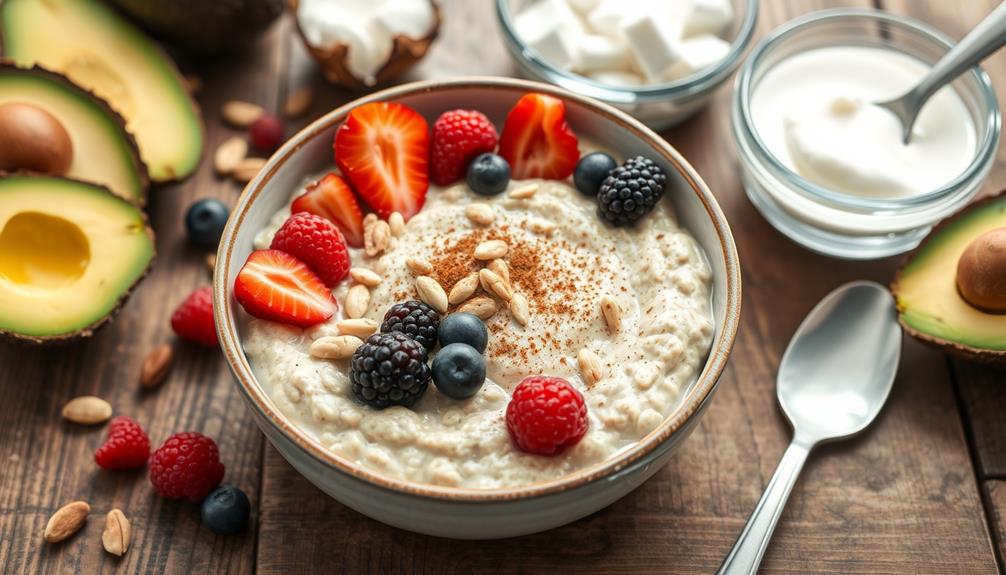 oatmeal not keto friendly