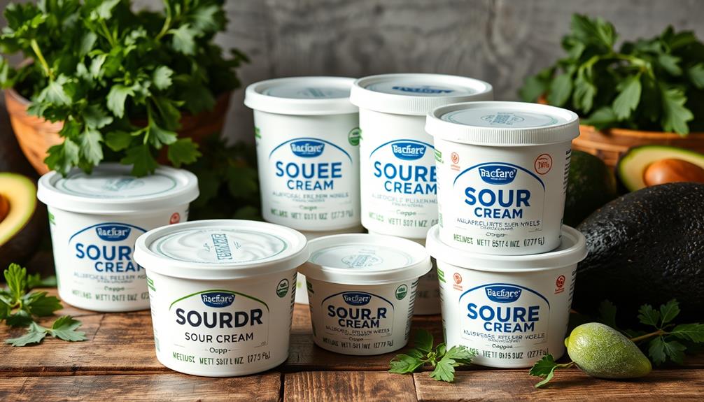 selecting ideal sour cream