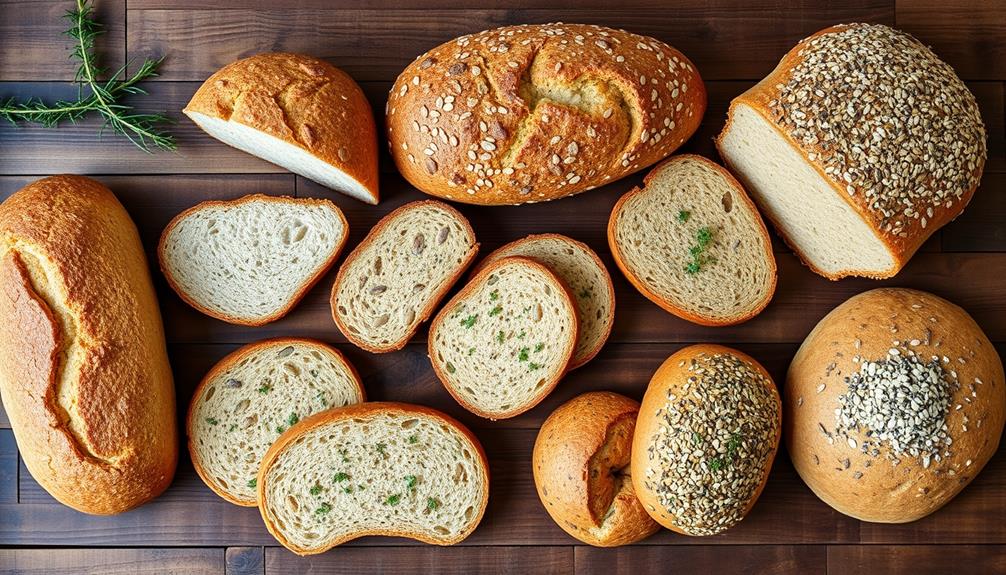 varieties of keto bread