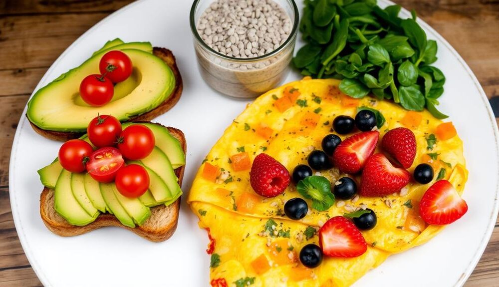 vegetarian keto breakfast ideas