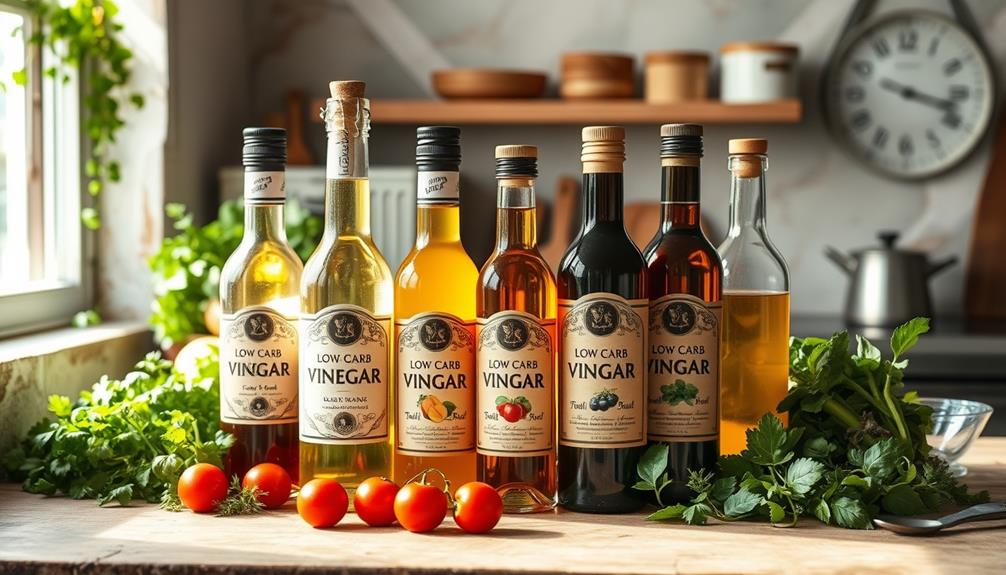 vinegar choices for low carb