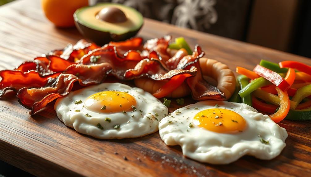 warm keto breakfast ideas