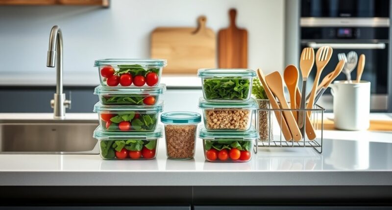 efficient meal prep cleanup