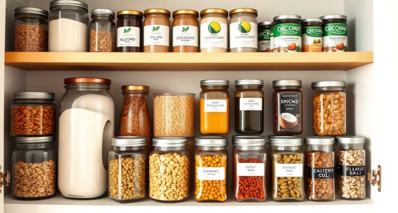 essential keto pantry items