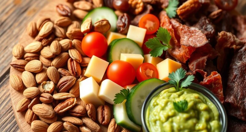 healthy low carb portable snacks