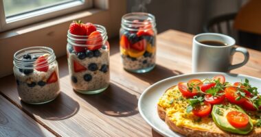 healthy quick morning options