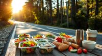 healthy road trip meals