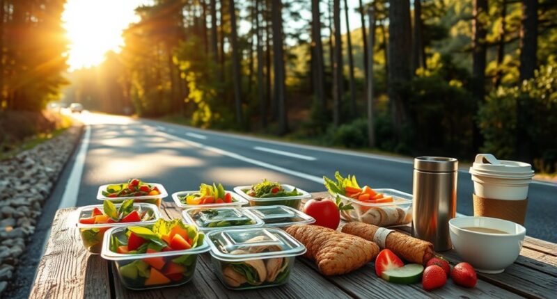 healthy road trip meals