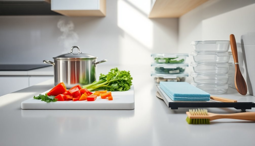 keep kitchen organized efficiently
