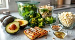 keto meal prep in two