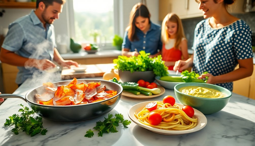 meal prep with flavorful variety