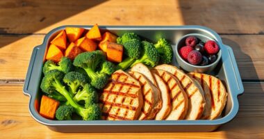 nutritious prepped meal planning