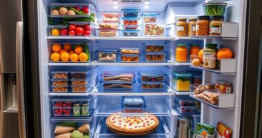 optimize meal prep storage