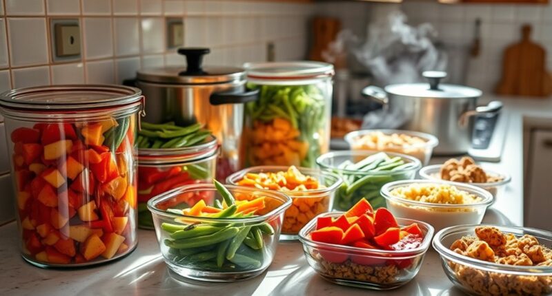 sunday meal prep routine