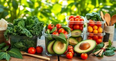 sustainable waste reducing meal prep