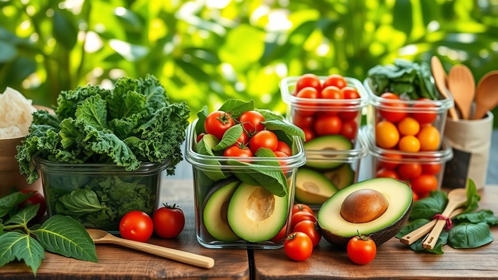 sustainable waste reducing meal prep