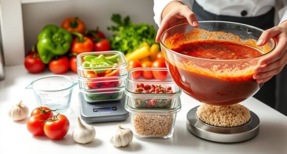 adjusting meal prep portions
