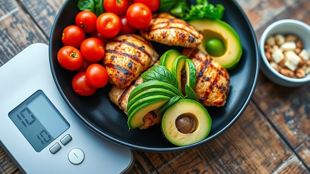 balance calories through meal planning