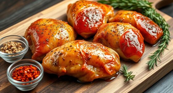 enhance taste with marinades